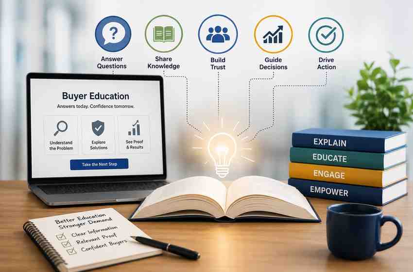 How Buyer Education Builds Demand Before the Sales Conversation