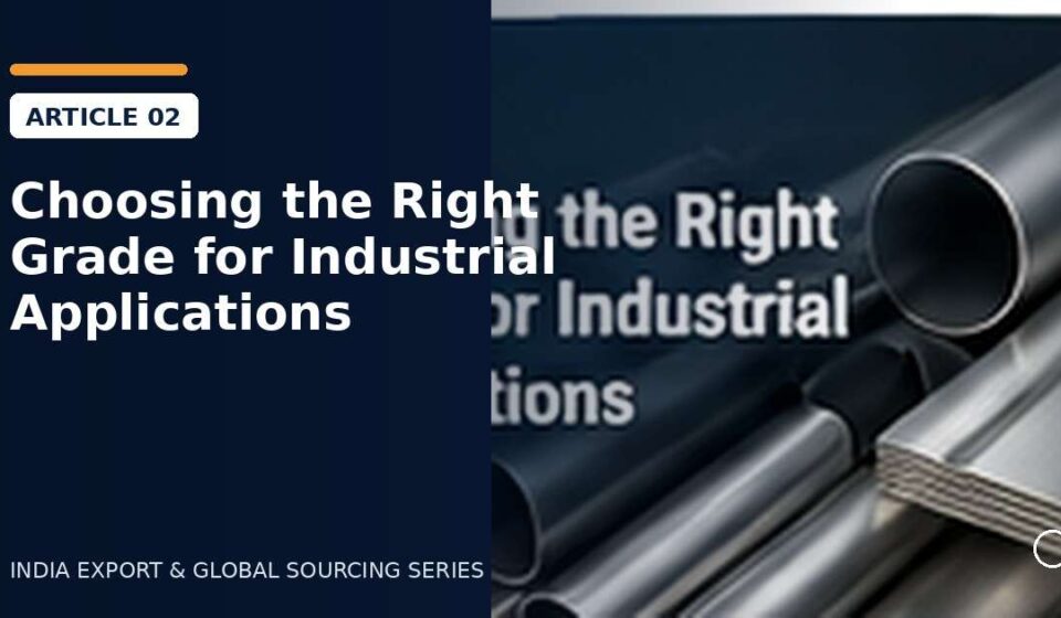Choosing the Right Grade for Industrial Applications