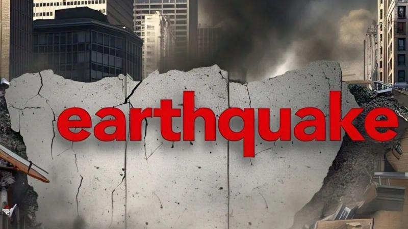 Big earthquake in Panama, tall buildings shook and people came to the streets